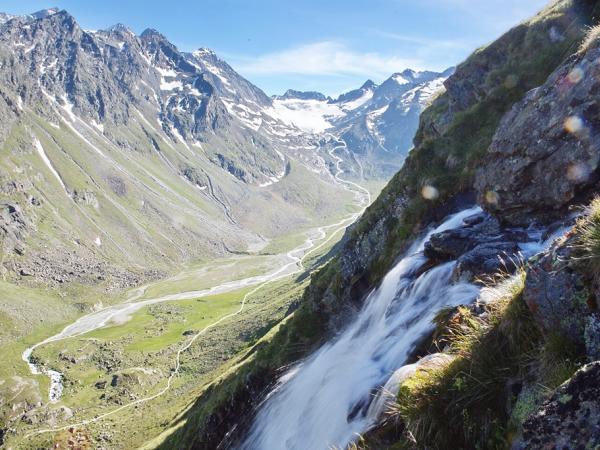 Der Wilde Wasserwg bei der Franz Senn Hütte