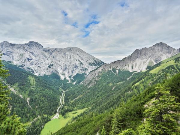 Bilck auf die Kristenalm