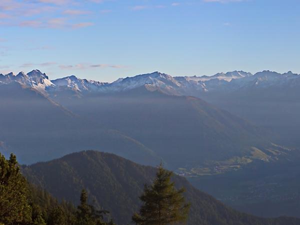 Blick in die Stubaier Berge