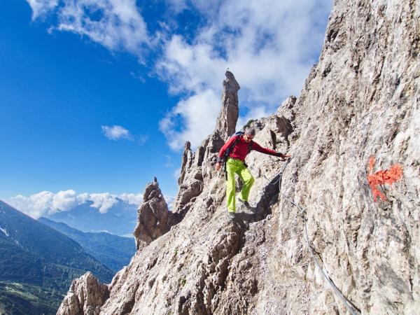 Am Westgrat der Erlspitze!